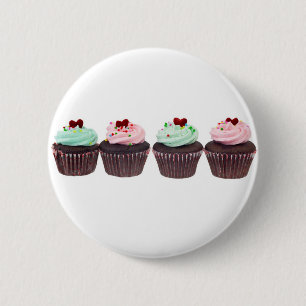 Badge Rond 5 Cm Petits gâteaux