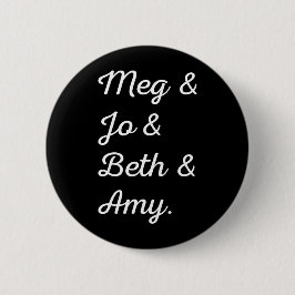 Badge Rond 5 Cm Petits personnages féminins II