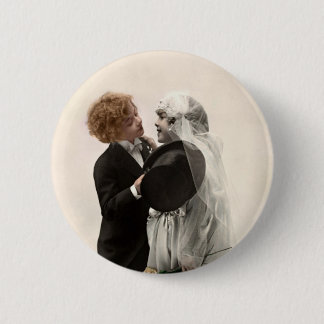 Badge Rond 5 Cm Peu de mariage