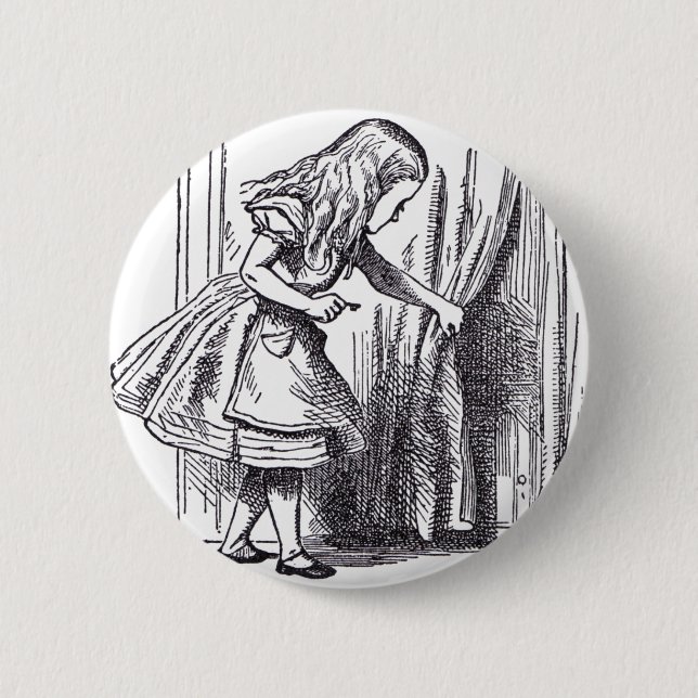Badge Rond 5 Cm Peu de porte (Devant)