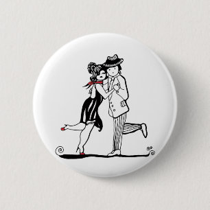 Badge Rond 5 Cm Peu de Tangueros