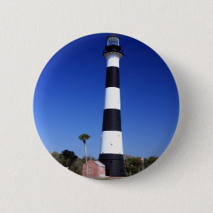 Badge Rond 5 Cm Phare de Cap Canaveral