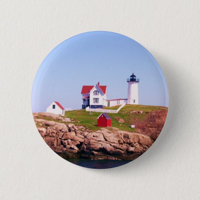 Badge Rond 5 Cm Phare de protubérance (Devant)