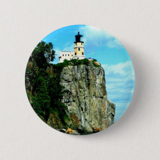 Badge Rond 5 Cm Phare fendu de roche