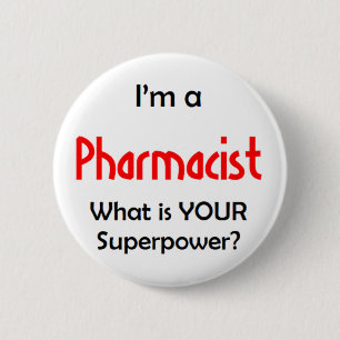 Badge Rond 5 Cm pharmacien