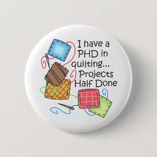 Badge Rond 5 Cm PHD dans la courroie