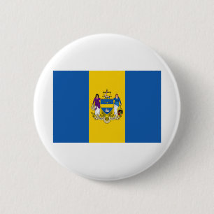 Badge Rond 5 Cm Philadelphie Pennsylvanie