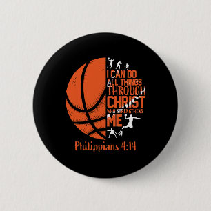 Badge Rond 5 Cm Philippiens 4 13 Christian Verse Sketll