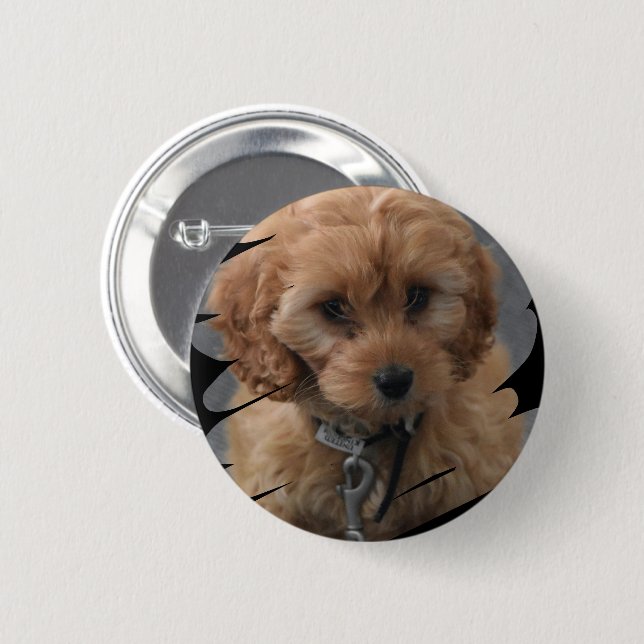 Badge Rond 5 Cm Photo personnalisée (Devant & derrière)