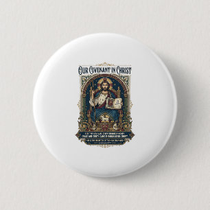 Badge Rond 5 Cm Photographe de mariage Jésus Chemise chrétienne
