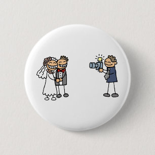 Badge Rond 5 Cm Photographe mariage Photographie Photos Mariages