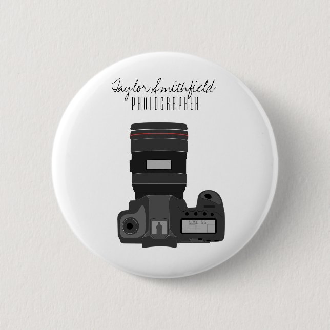 Badge Rond 5 Cm Photographie reflex (Devant)