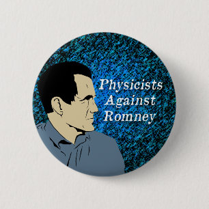 Badge Rond 5 Cm Physiciens contre le bouton de Romney