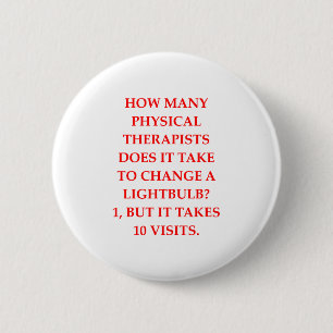 Badge Rond 5 Cm physiothérapeute