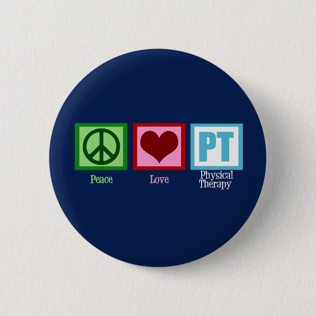 Badge Rond 5 Cm Phytothérapie Bleu (Devant)