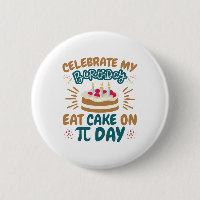 Pi Day Anniversaire Funny Manger Gâteau