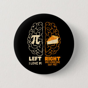 Badge Rond 5 Cm Pi Day I Love Pie Math Lover Professeur Etudiant H