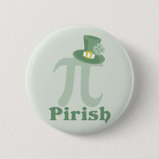 Badge Rond 5 Cm "Pi-rish"