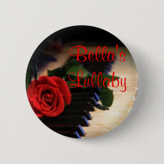 Badge Rond 5 Cm piano, 'berceuse de s