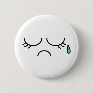 Badge Rond 5 Cm Picadilly bleu