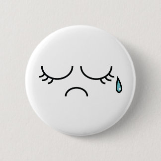 Badge Rond 5 Cm Picadilly bleu