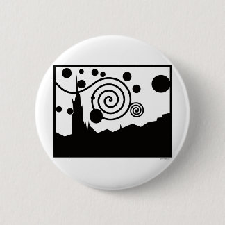 Badge Rond 5 Cm Pictogramme étoilé