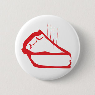 Badge Rond 5 Cm Pie chaude