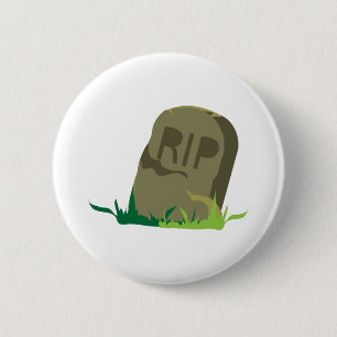 Badge Rond 5 Cm Pierre tombale de DÉCHIRURE