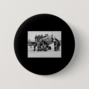 Badge Rond 5 Cm Pilotes vintages de Tuskegee Usa Black History Wor