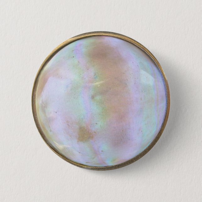 Badge Rond 5 Cm Pin antique d'opale ou broche (Devant)