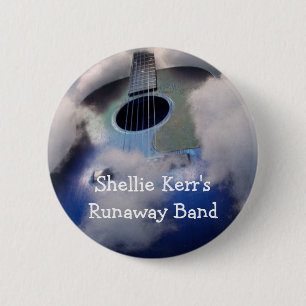 Badge Rond 5 Cm Pin de bande d'emballement de Shellie Kerr