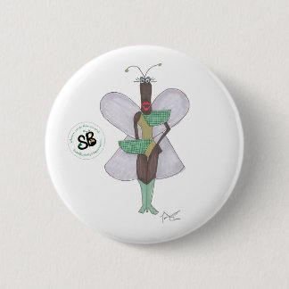 Badge Rond 5 Cm Pin de bouton de mode de pseudo vert de célébrité
