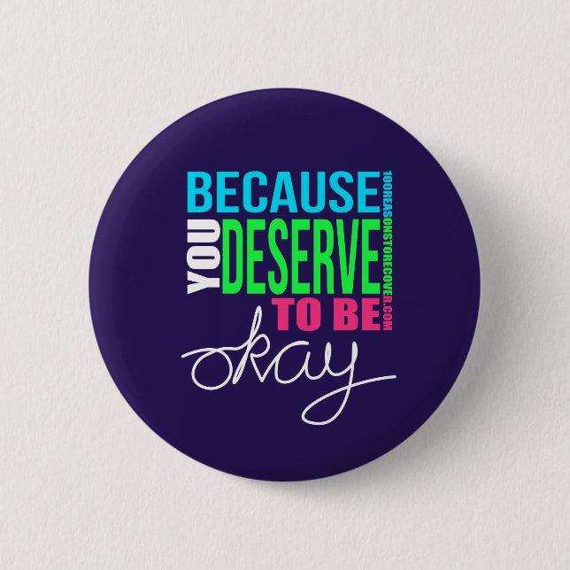 Badge Rond 5 Cm Pin de bouton - Grand (Devant)