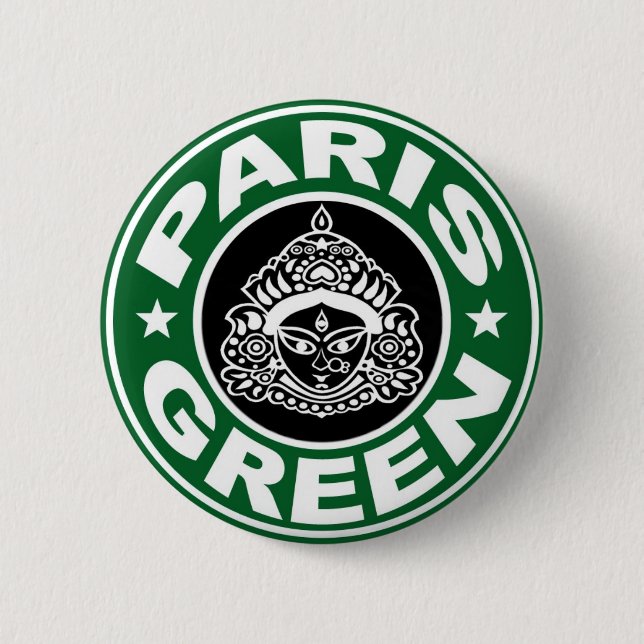 Badge Rond 5 Cm Pin de Durga (Devant)