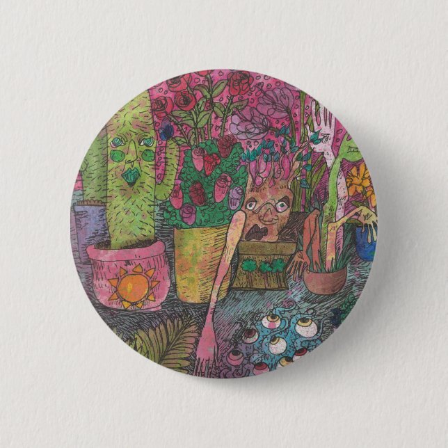 Badge Rond 5 Cm Pin de Faceplants (Devant)