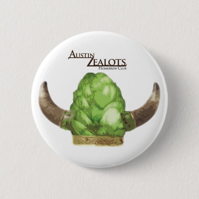 Badge Rond 5 Cm Pin de fanatiques d'Austin (Devant)