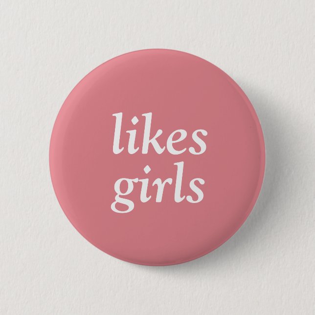 Badge Rond 5 Cm Pin de filles (Devant)