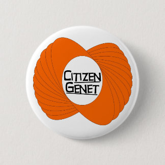 Badge Rond 5 Cm Pin de Genet de citoyen