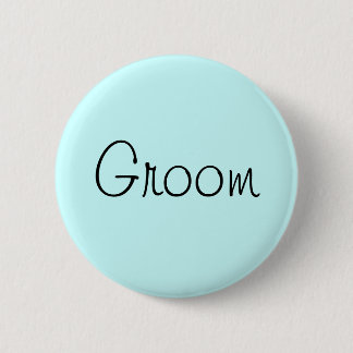 Badge Rond 5 Cm Pin de Groom