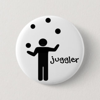 Badge Rond 5 Cm Pin de jongleur