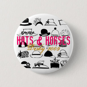 Badge Rond 5 Cm Pin de Kentucky Derby 09