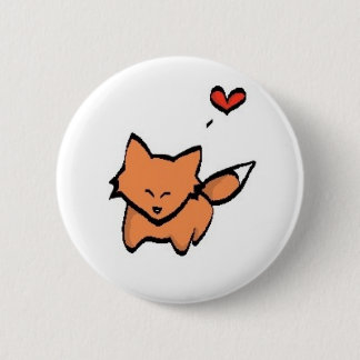 Badge Rond 5 Cm Pin de Kitsune