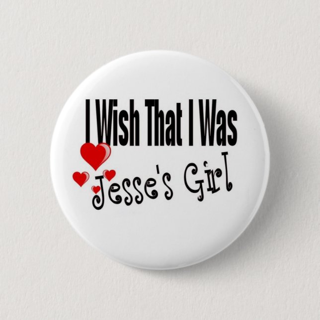 Badge Rond 5 Cm Pin de la fille de Jesse (Devant)