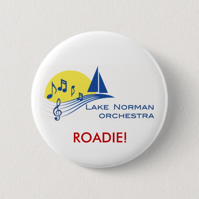 Badge Rond 5 Cm Pin de LKNO Roadie (Devant)
