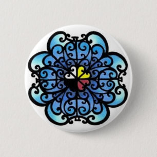 Badge Rond 5 Cm Pin "de l'océan le plus profond"
