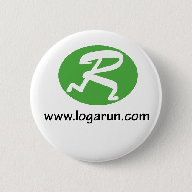 Badge Rond 5 Cm Pin de Logarun.com (Devant)