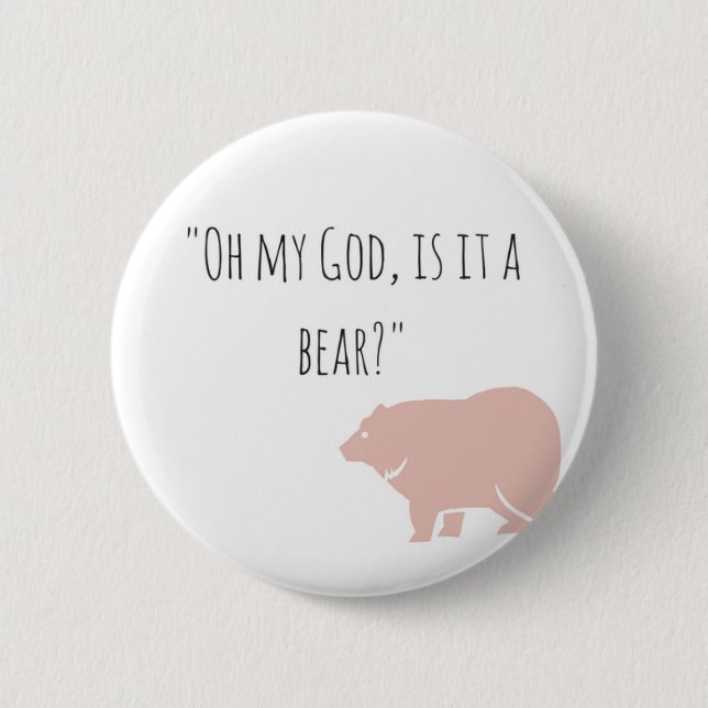 Badge Rond 5 Cm Pin de l'ours d'Ian (Devant)