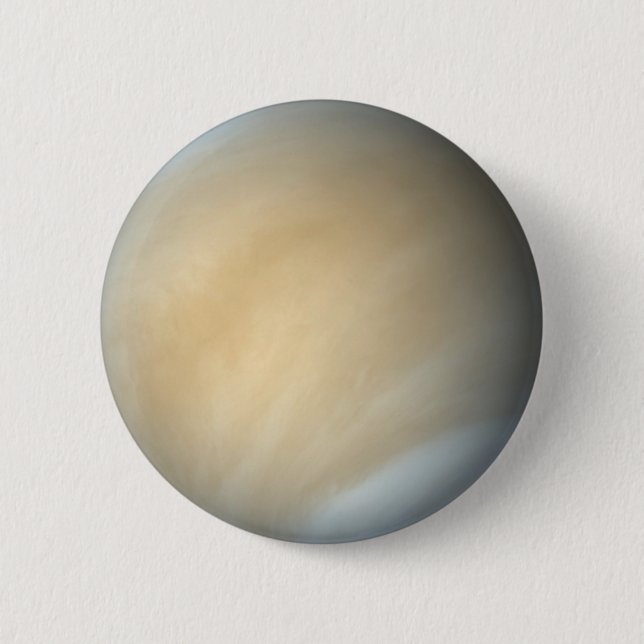 Badge Rond 5 Cm Pin de planète de Vénus (Devant)