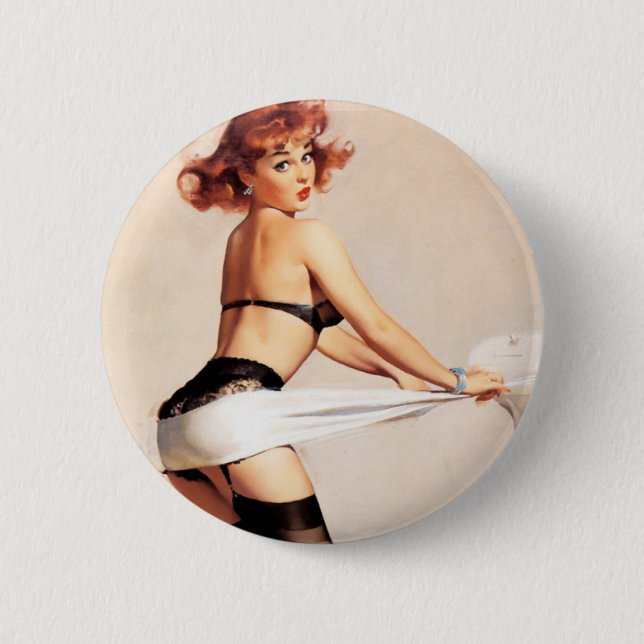 Badge Rond 5 Cm Pin de séance d'entraînement (Devant)