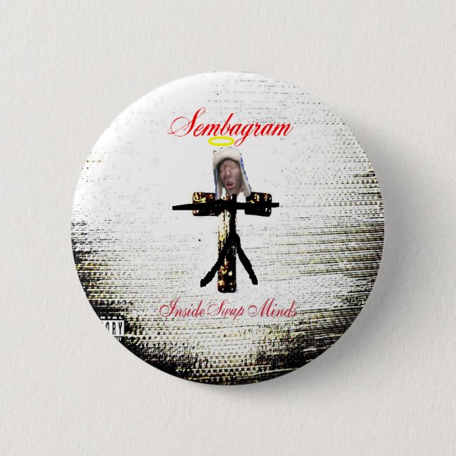 Badge Rond 5 Cm Pin de Sembagram (Devant)